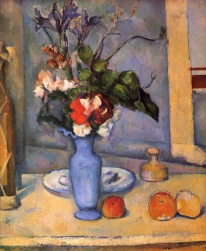 青い花瓶 ポール・セザンヌ Oil Paintings